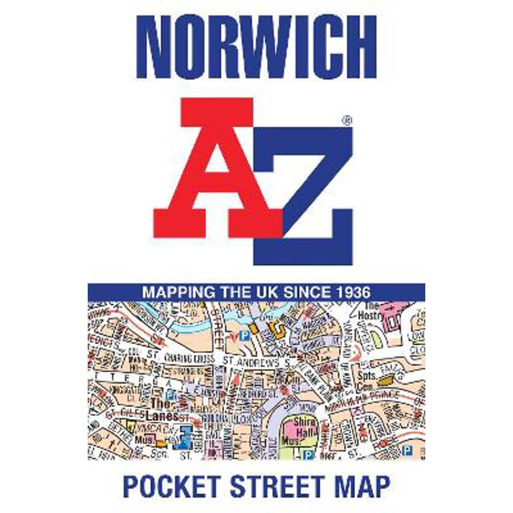 Norwich A-Z Pocket Street Map (Paperback) - A-Z Maps